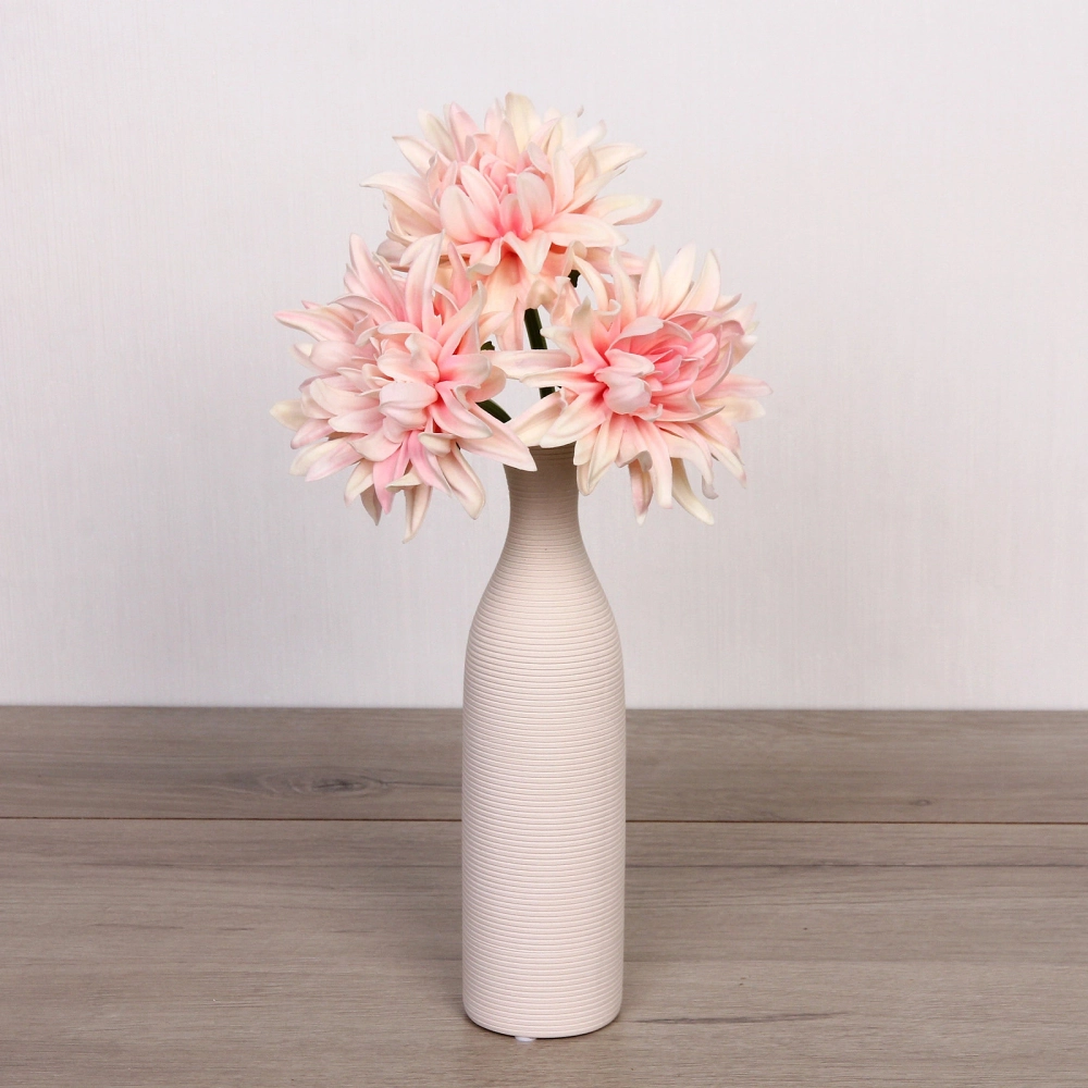 Цветы искусственные «Natur» 34см Хризантемы 3шт персиковые