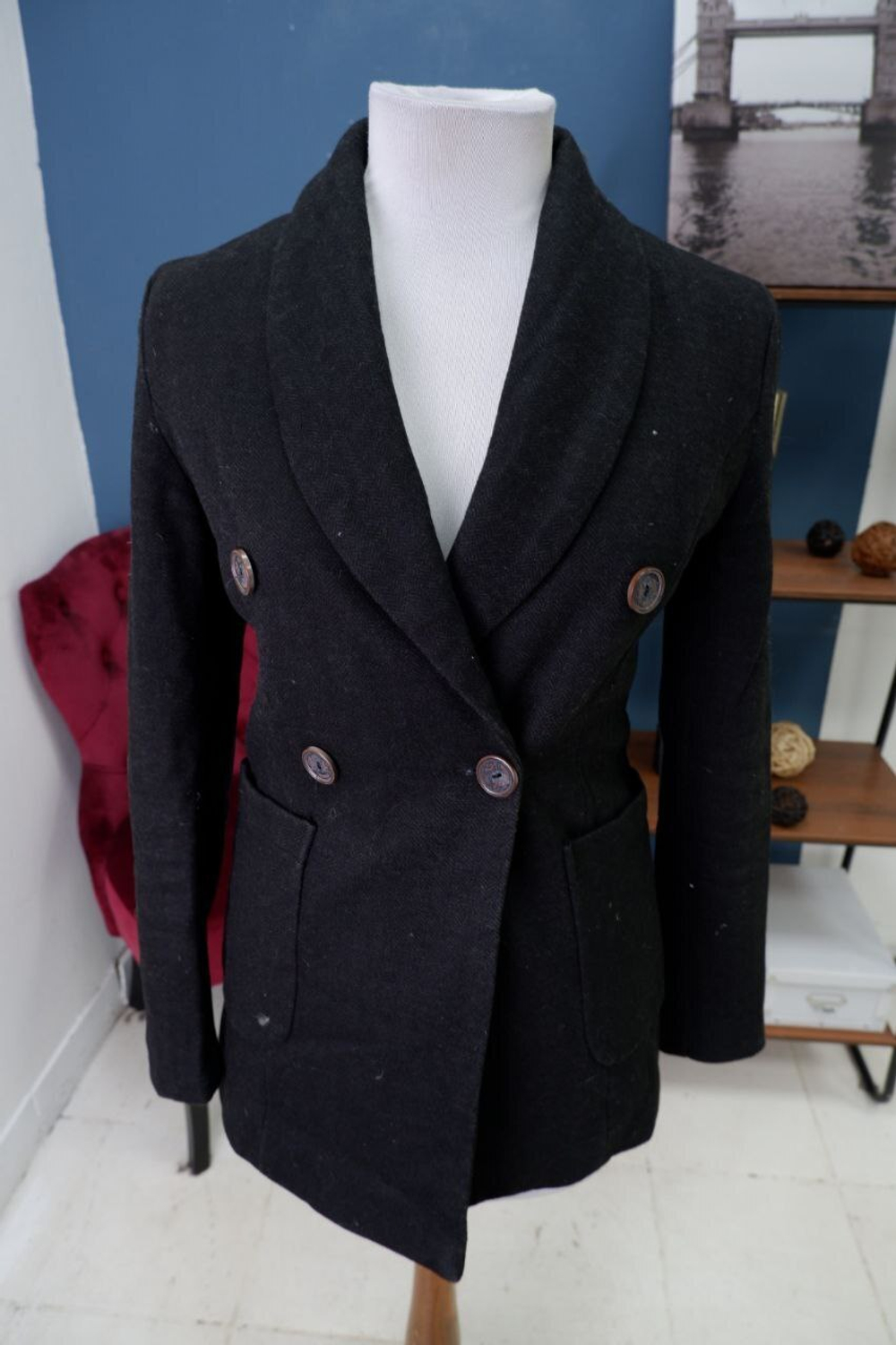 Пальто Milano Moda стильное 44 размер