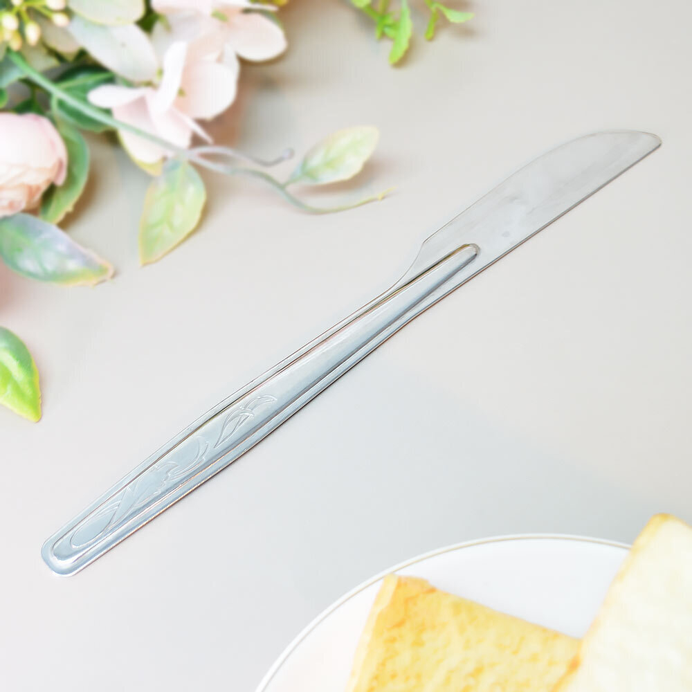 Нож столовый "Силуэт" упр.обр.