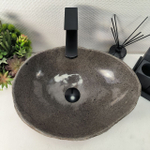 Раковина из речного камня RS-64940 46*35*15 0861