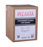 Электрическая теплопушка РЕСАНТА ТЭП-5000К1 - [5 кВт / 220В]