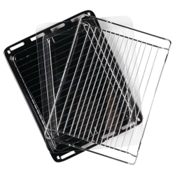 Электрический духовой шкаф с функцией СВЧ Korting OKB 3260 CSGW MW