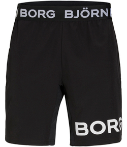 Мужские теннисные шорты Björn Borg Shorts August 1P - black beauty