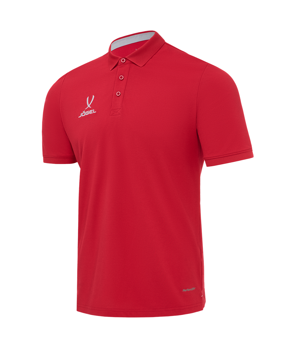 Поло JÖGEL PREMIER PerFormDRY CVC Polo, красный