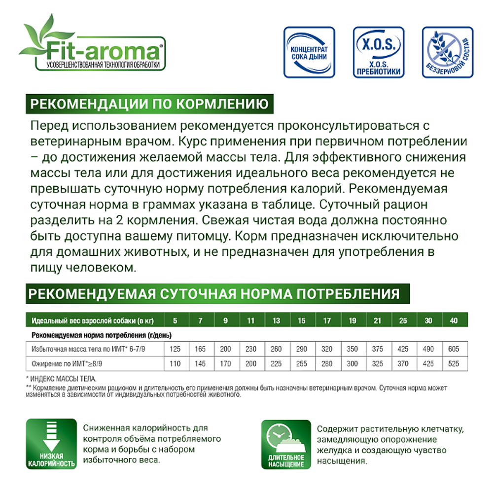 Сухой корм диетический для собак при избыточном весе Monge VetSolution Dog Obesity Обесити диета 2кг