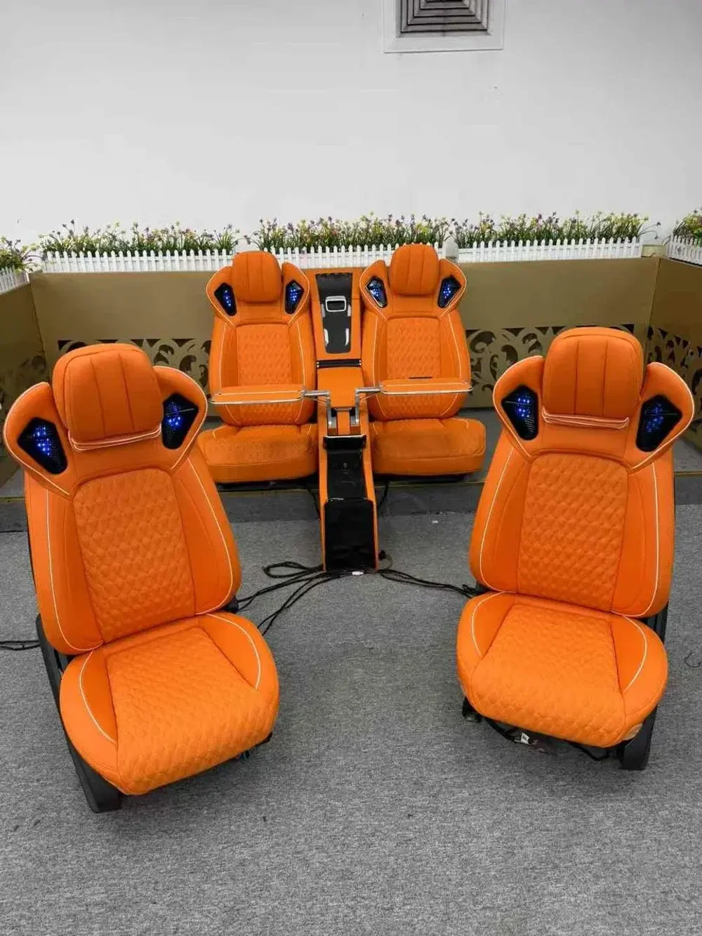 Сиденья капитанские кресла для Mercedes Benz G-Class W463 W464 W465 G63 G450d G500 G550 Мерседес гелик гелентваген Капитанские сидение VIP декор