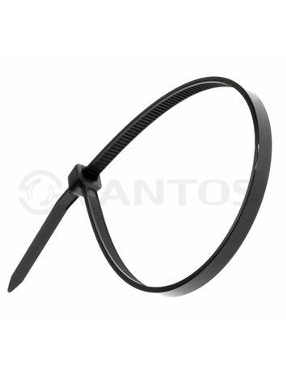 Хомут nylon 200x(3.6) мм 100 шт. чёрный Tantos