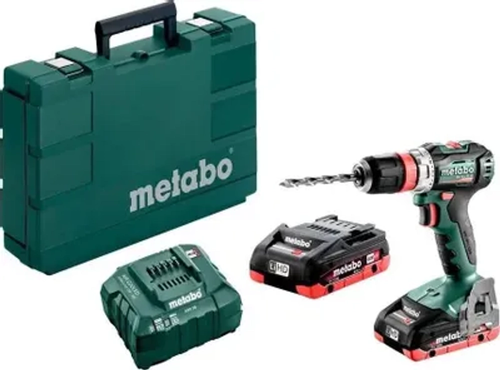 Дрель-шуруповерт аккумуляторная Metabo BS 18 L BL SET (613155710)