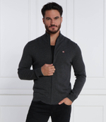 Хлопковый свитер damavand Napapijri - графитовый(NP0A4GJR)