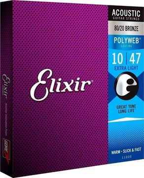 Струны для акустической гитары ELIXIR 11000