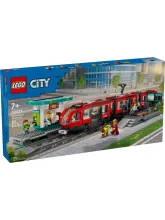 Конструктор City 60423 Трамвай и станция в центре города