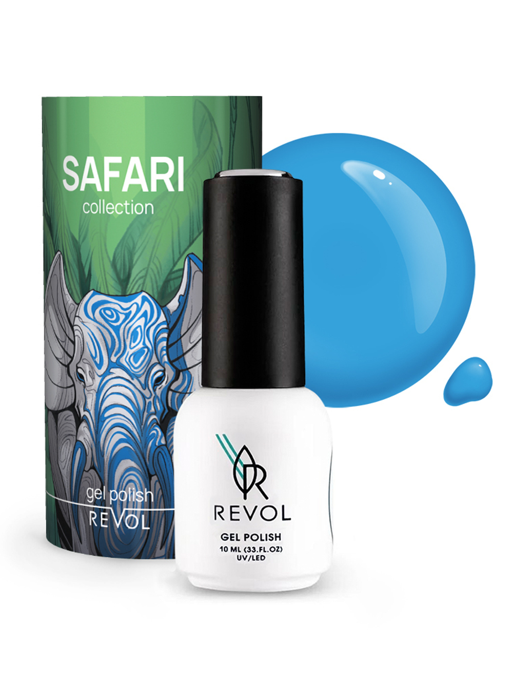 REVOL Гель-лак "Safari" № 02 Elephant, 10мл