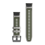 Quickfit 22 watch band  for gray/moss silicone