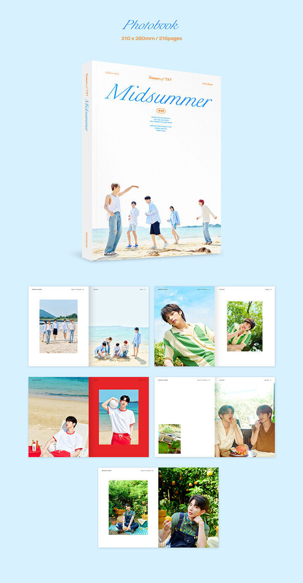 TXT - Season of TXT : Midsummer Summer Photobook