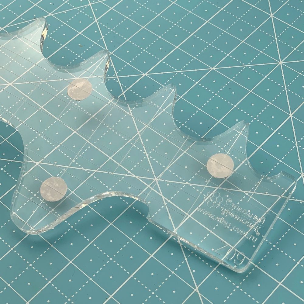 Линейка для стежки №09, 6мм (aрт. Z09)