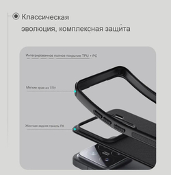 Накладка Nillkin Super Frosted Shield Pro для Xiaomi 15