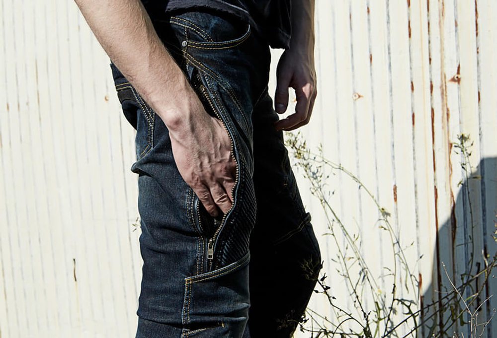 Мотоджинсы с защитой Maxler Jean Men MJ-1401