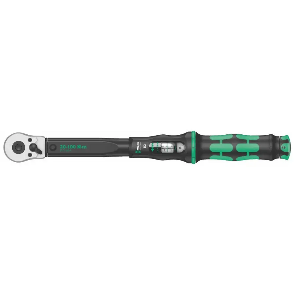Динамометрический ключ с трещоткой Click-Torque B 2 WERA 05075611001