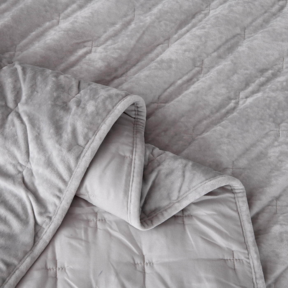 Покрывало 160x220 Sofi De MarkO Алира светло-серое