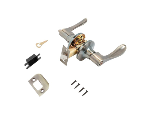 Замок ручка Бронза с фиксатором  8531 ВК АВ (20шт/уп)