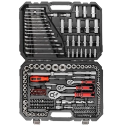 Набор инструментов 218пр. 1/4'',3/8'',1/2''(6гр.)(4-32мм) FORCEKRAFT FK-42182-5