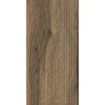 Paradyz Carrizo Wood - Ступень простая структурная с насечками 300x600