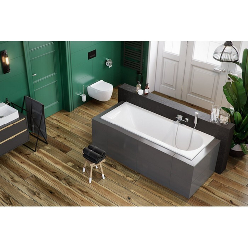 Акриловая ванна Excellent Actima Aurum Slim 170х70 см WAEX.AUR17WHS белая