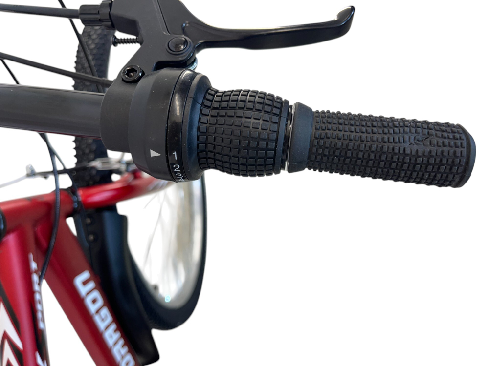 Велосипед Bike Dragon 26" 21скор (ст.рама,SunRun, Жесткая вилка, тормоз V-brake) BD-1-26-3 красный