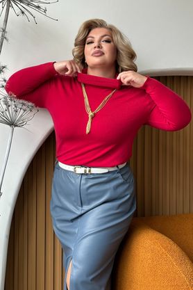 Цена на Водолазка-1165 больших размеров