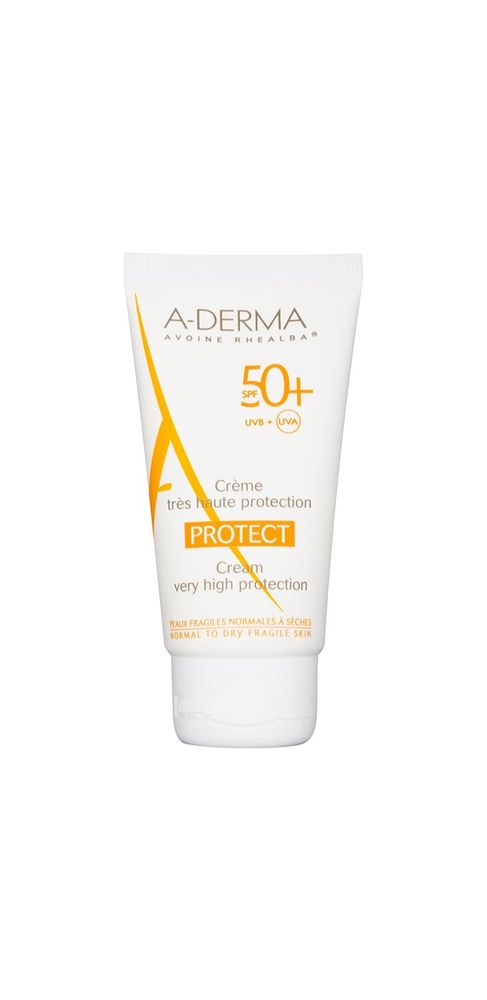 A-Derma защитный крем для нормальной и сухой кожи SPF 50+ Protect