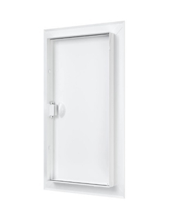 Люк металлический с магнитом 150х300