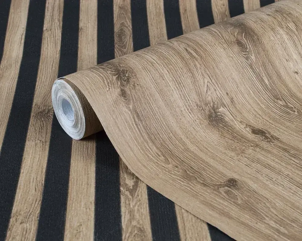 Обои Бумажные Дерево, Доска имитация, Плотные, Дуплекс, в спальню, в детскую, в коридор 0.53х10м