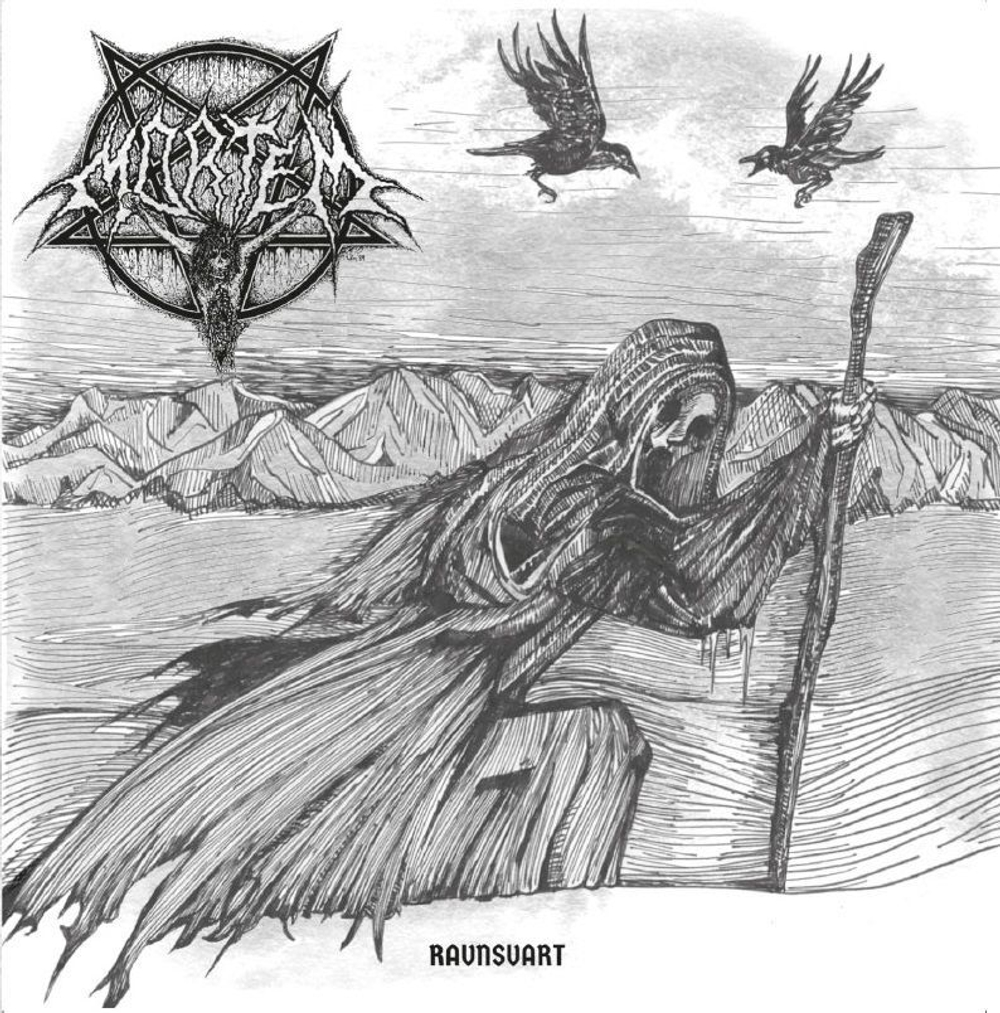 MORTEM Ravnsvart DIGI, музыкальный лицензионный компакт диск