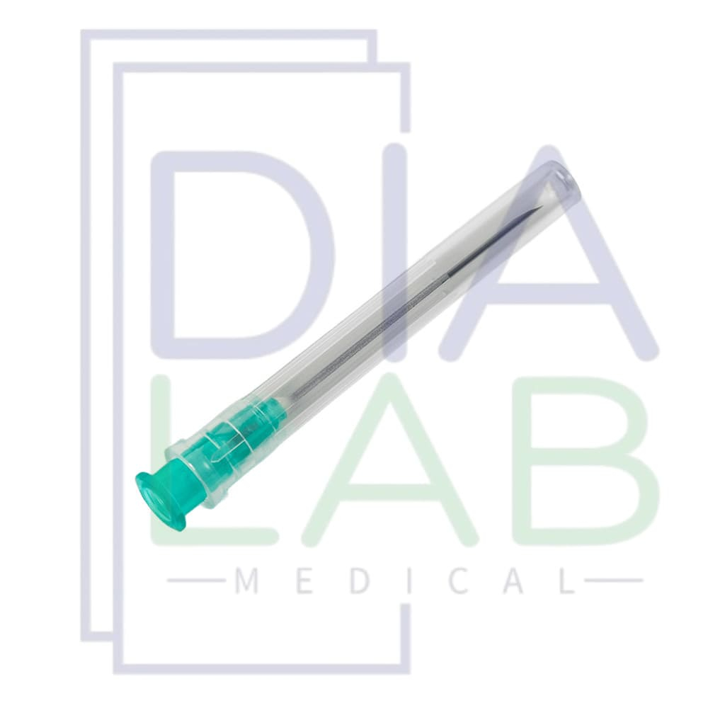 Игла для шприца 21G (0.8х40 мм) 100 штук инъекционная медицинская одноразовая стерильная