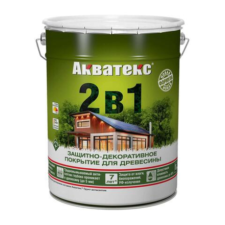 Защитно-декоративное покрытие АКВАТЕКС 2в1, 20л.