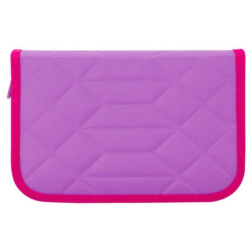 Пенал TIGER FAMILY с наполнением, 1 отделение, 2 откидные планки, 31 предмет, "Rainbow Sorbet", 20х14х4 см, 228947, TGRW-011C1