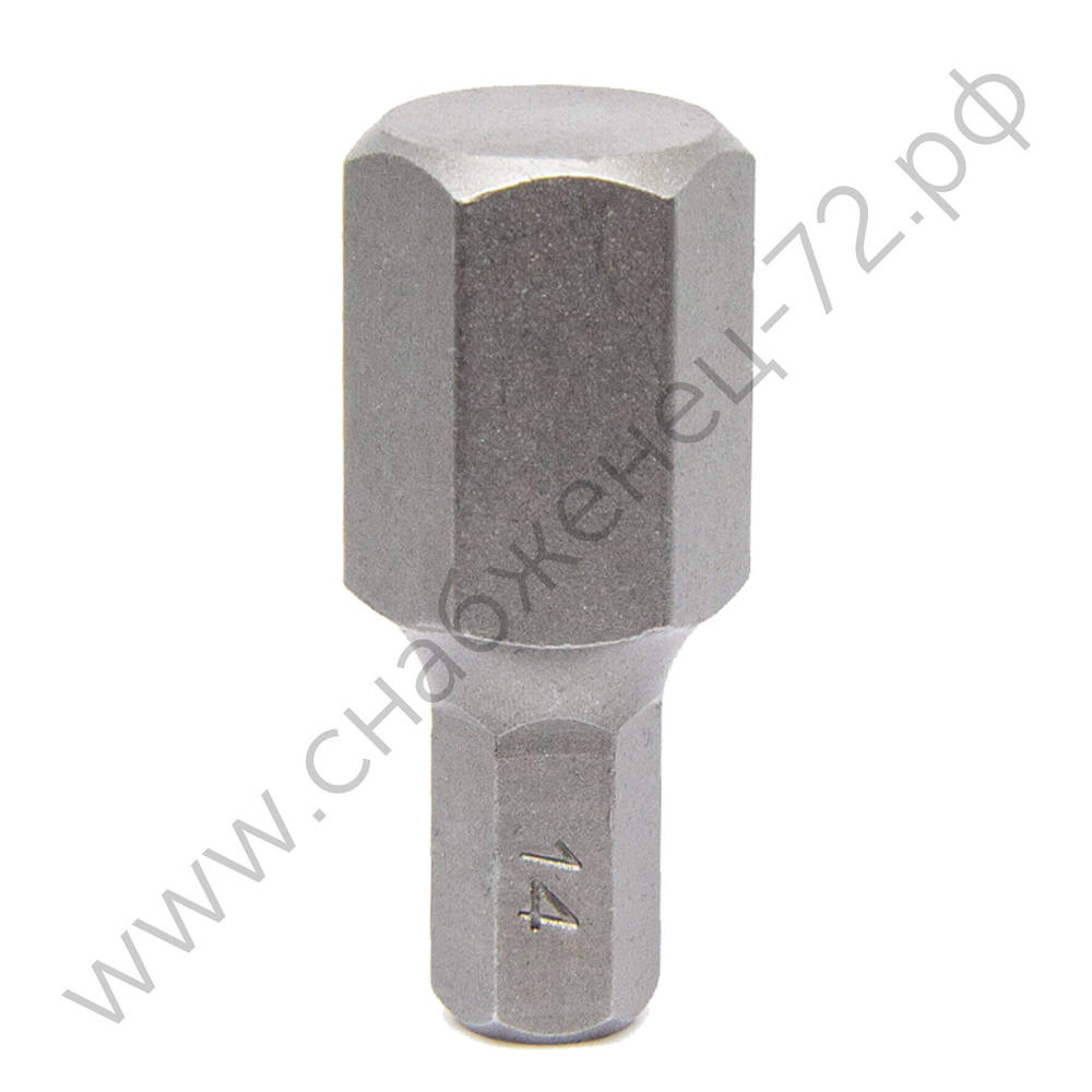 062-4M14 бита шестигранная короткая на 5/16" 14 мм