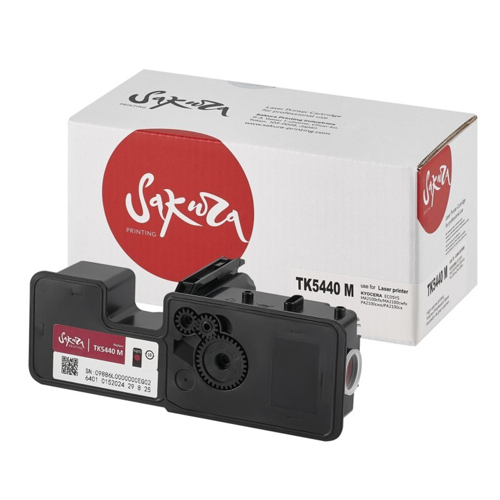 Тонер-картридж Sakura TK-5440M для Kyocera ECOSYS PA2100/MA2100 magenta