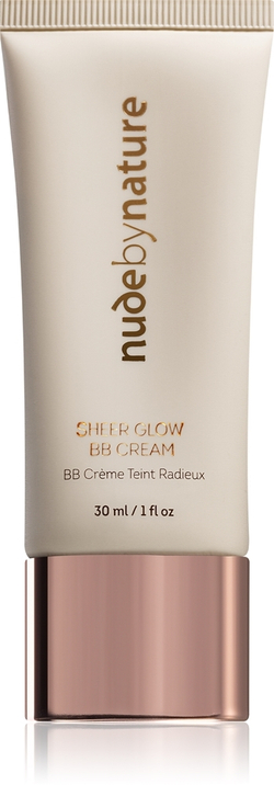 Nude by Nature Sheer Glow BB Cream - осветляющий BB-крем, 30 ml