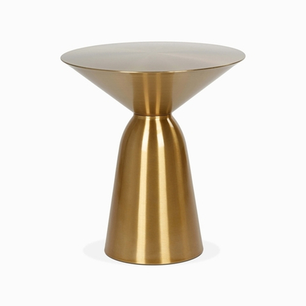 Кофейный столик Ennoxia диаметр 49 золотистый