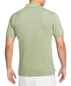 Мужское поло теннисное Nike Polo Dri-Fit Heritage Slim2 - oil green