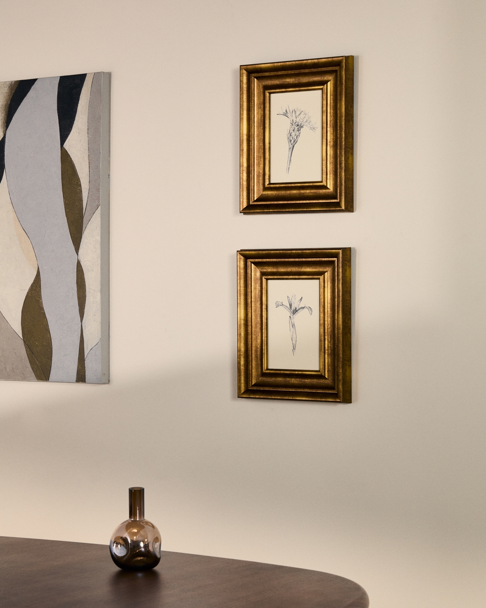 Картина Yalira с ботанической иллюстрацией 32,8 x 70 см