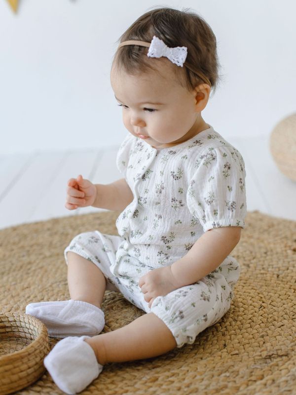 Аксессуар для волос с ажурным бантиком 