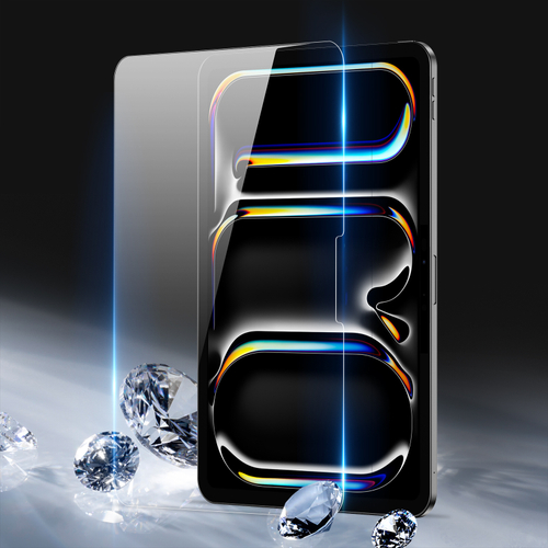Закаленное стекло 2шт. от Dux Ducis для планшета iPad Pro 11 (с 2024-), серия 2.5D-2 Full Screen Glass-2Pack