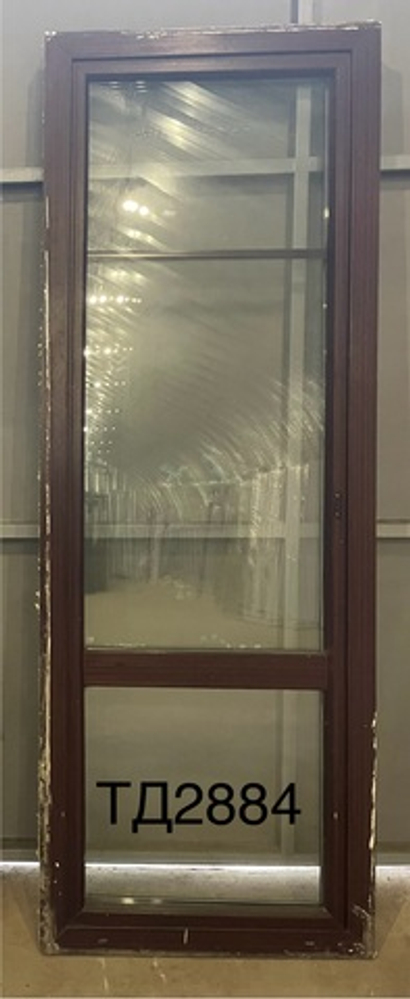 Дверь балконная пластиковая Б/У 238(в) х 85(ш)