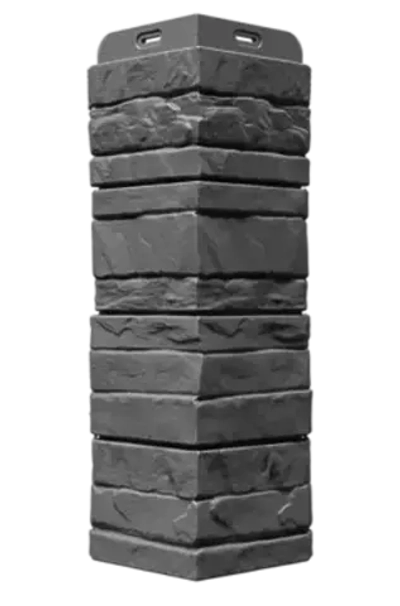 Угол наружный для фасадных панелей Алтай, Графит