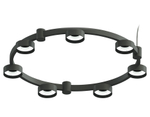 C9238/7 SBK черный песок D635*70.5mm GX53/7