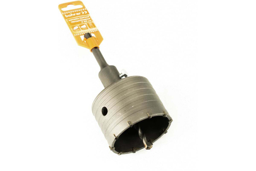 Коронка твердосплавная ударная в сборе с держателем SDS+ 80 мм BOHRER 30980000