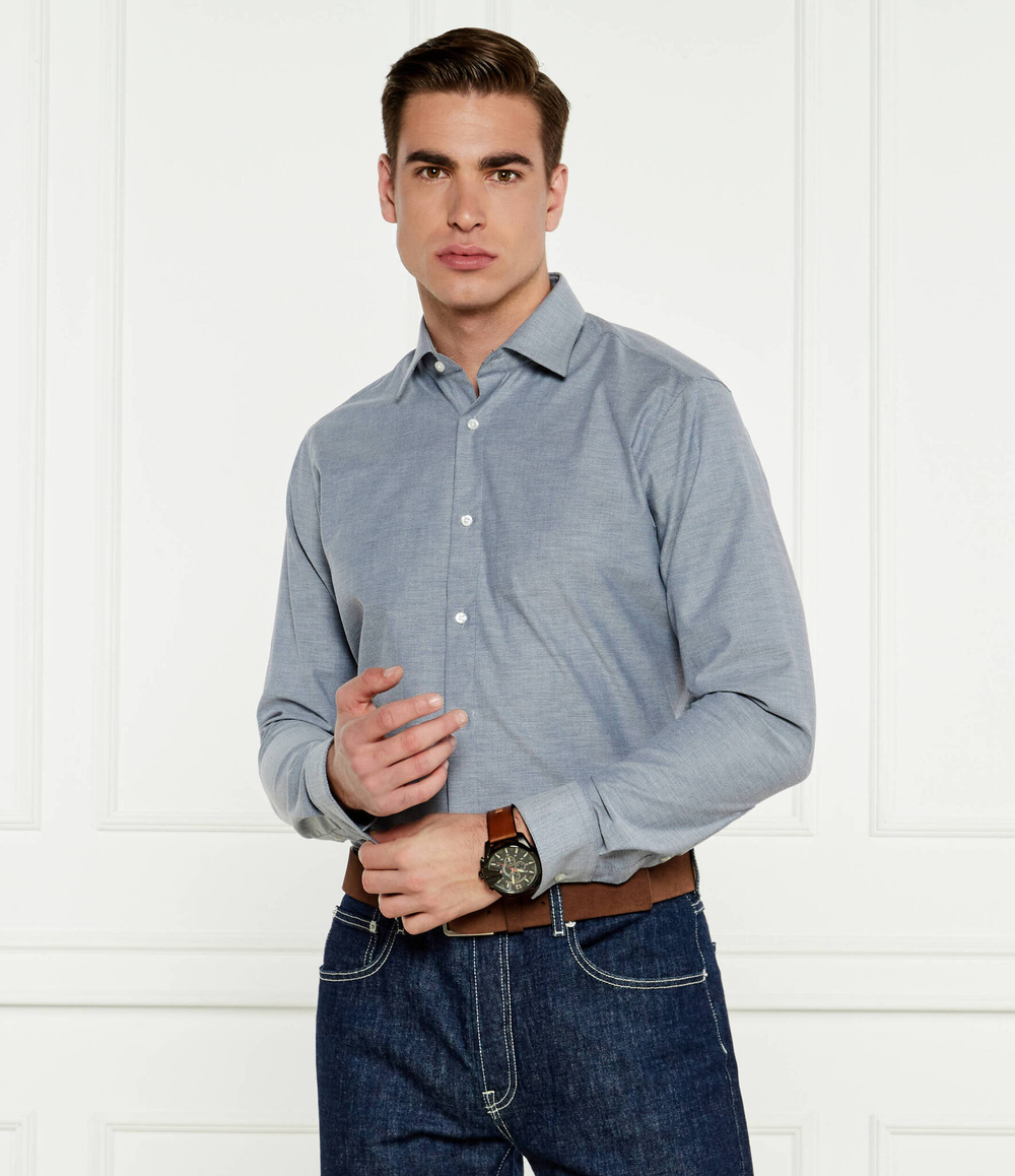 Рубашка Valerio HUGO - голубой(50524837)