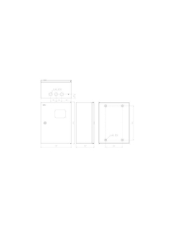 Корпус металлический ЩУ 3-1-0 76 У1 395x310x155 IP54 NO_SIMPLE_STM_SHU-3/1-0 ЭРА Б0046704